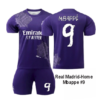 Real Madrid Home Mbappe