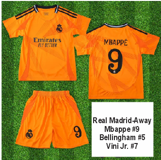 Real Madrid Away (orange)